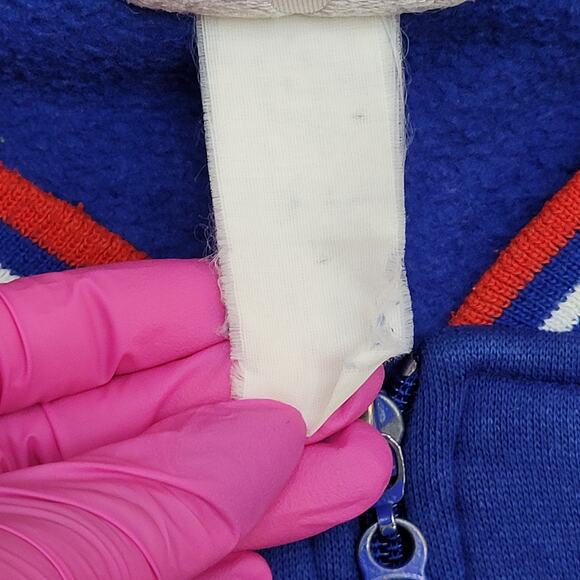 Vintage 80s ADIDAS Track Jacket 2XL 26x25 Cropped Boxy - Picture 7 of 13